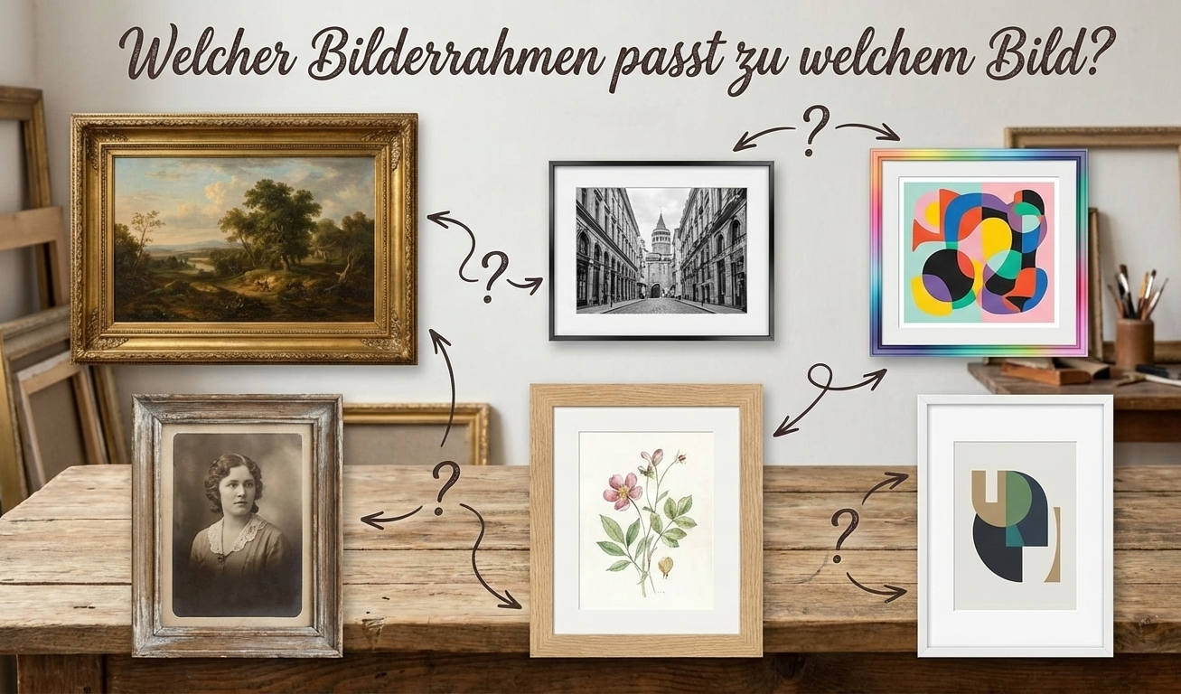 framago.de - Welcher Bilderrahmen passt zu welchem Bild?