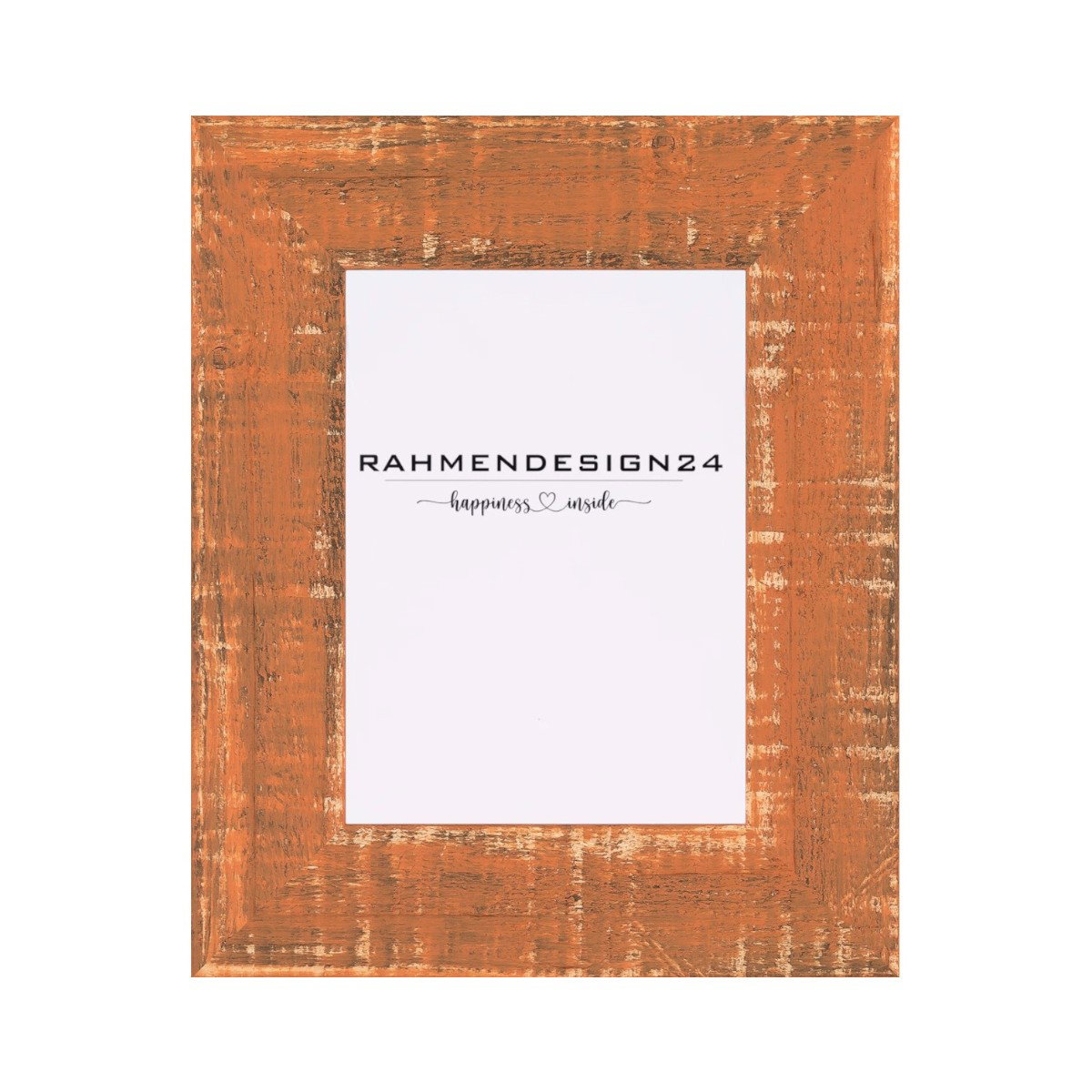 Bilderrahmen Adele Massivholz Orange