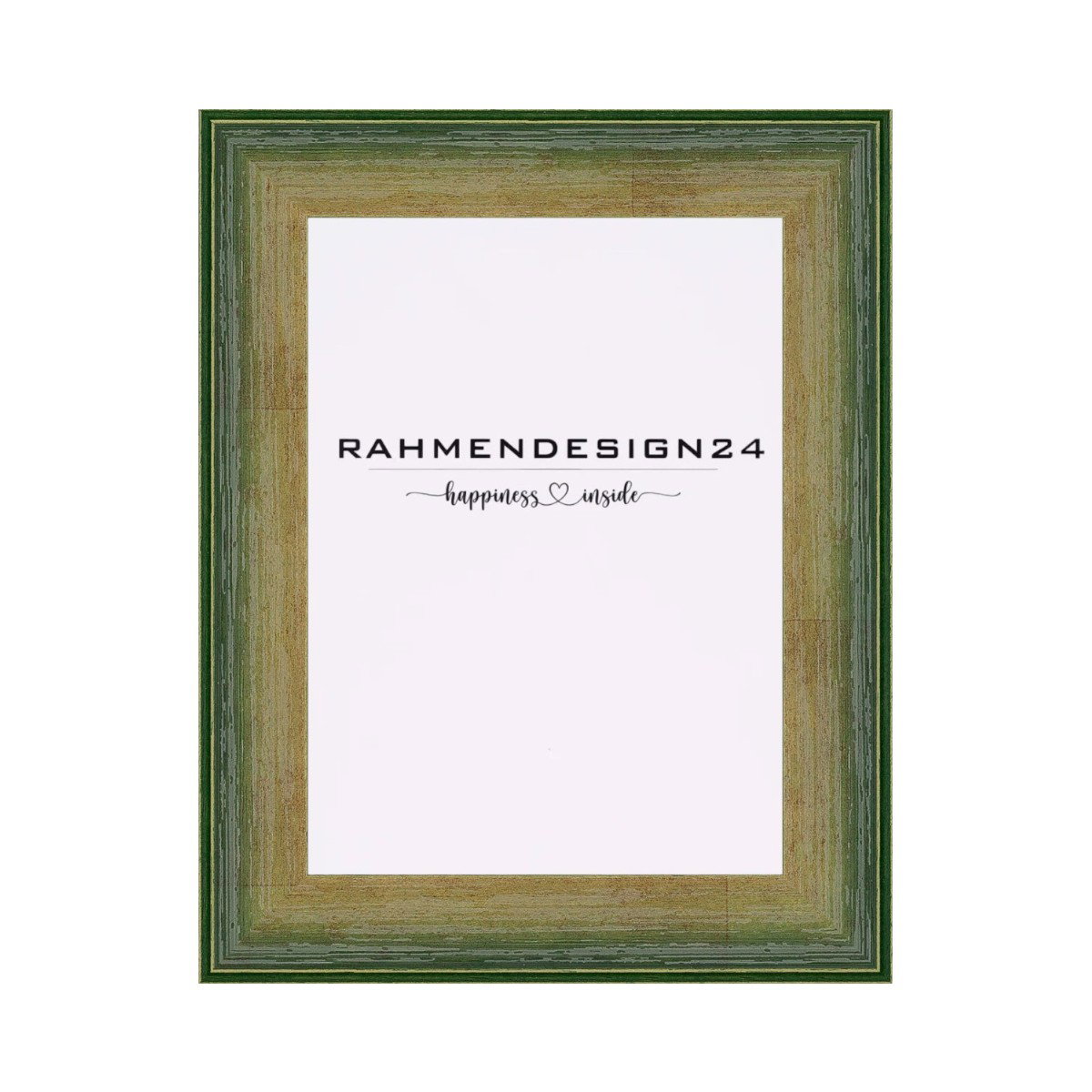 Bilderrahmen Noemie Massivholz Grün 70,4x50,4