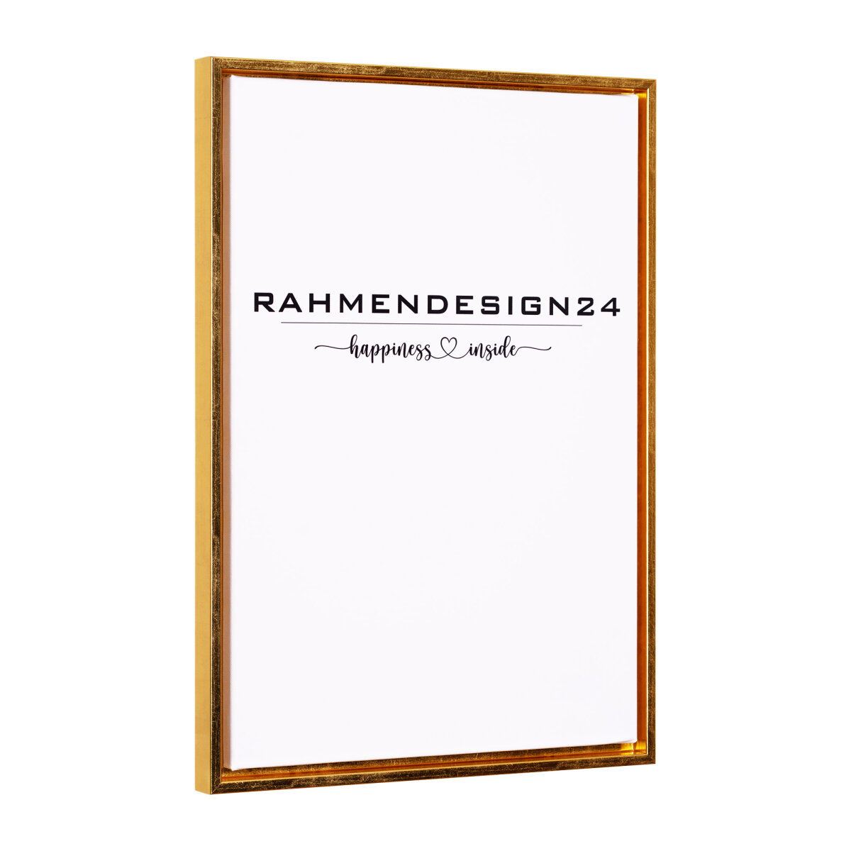 Schattenfugenrahmen Lea MDF-Holzwerkstoff Gold Antik